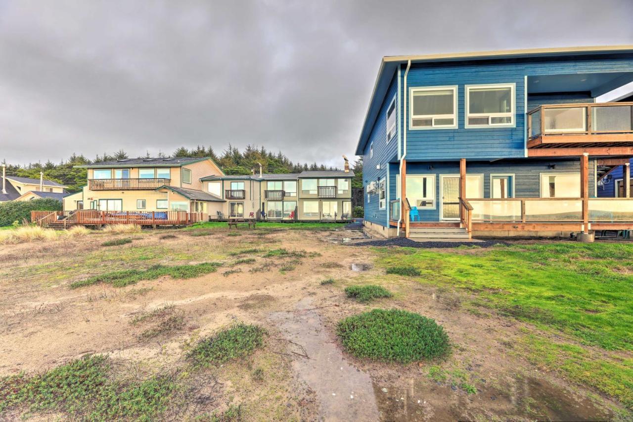 Sanderling Sea Cottages, Unit 3 With Private Balcony Waldport Bagian luar foto
