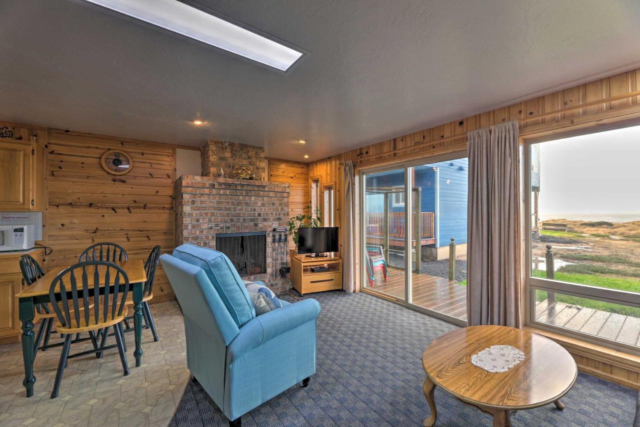 Sanderling Sea Cottages, Unit 3 With Private Balcony Waldport Bagian luar foto
