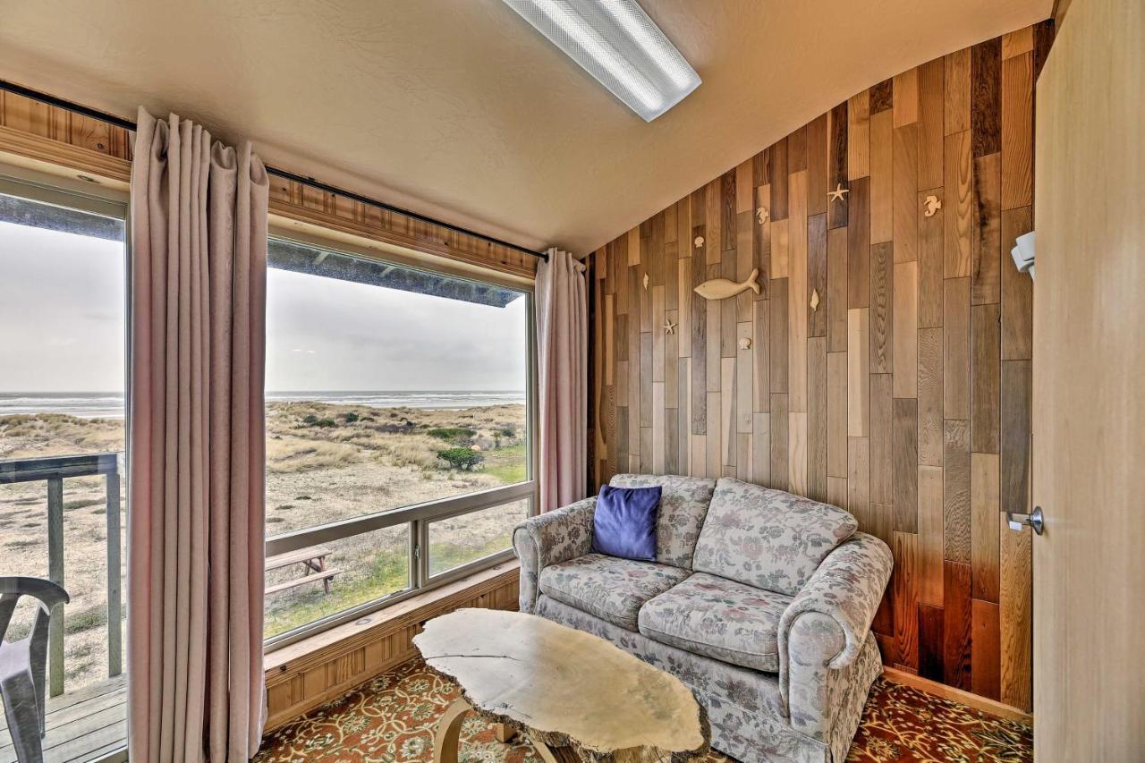 Sanderling Sea Cottages, Unit 3 With Private Balcony Waldport Bagian luar foto